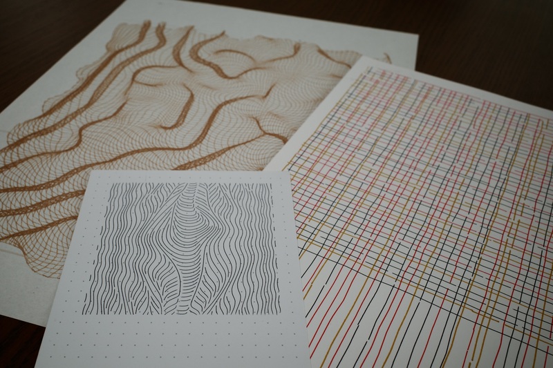 Pen plotting and filling niches